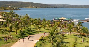 Lago Corumbá em Caldas Novas